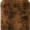 vidaXL - Wandkast - 45x42,5x40 - cm - bewerkt - hout - gerookt - eikenkleurig