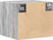 vidaXL - Wandkast - 45x42,5x40 - cm - bewerkt - hout - grijs - sonoma - eikenkleurig