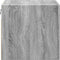 vidaXL - Wandkast - 45x42,5x40 - cm - bewerkt - hout - grijs - sonoma - eikenkleurig