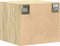 vidaXL - Wandkast - 45x42,5x40 - cm - bewerkt - hout - sonoma - eikenkleurig
