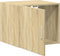vidaXL - Wandkast - 45x42,5x40 - cm - bewerkt - hout - sonoma - eikenkleurig