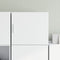 vidaXL - Wandkast - 45x42,5x40 - cm - bewerkt - hout - wit