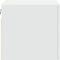 vidaXL - Wandkast - 45x42,5x40 - cm - bewerkt - hout - wit