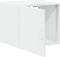 vidaXL - Wandkast - 45x42,5x40 - cm - bewerkt - hout - wit
