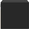 vidaXL - Wandkast - 45x42,5x40 - cm - bewerkt - hout - zwart