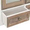 vidaXL - Wandkast - 49x22x59 - cm - bewerkt - hout - wit