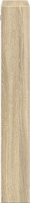 vidaXL - Wandkast - 50x15x100 - cm - bewerkt - hout - sonoma - eikenkleurig