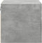 vidaXL - Wandkast - 50x42,5x40 - cm - bewerkt - hout - betongrijs