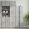 vidaXL - Wandkast - 50x42,5x40 - cm - bewerkt - hout - betongrijs