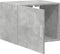 vidaXL - Wandkast - 50x42,5x40 - cm - bewerkt - hout - betongrijs