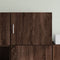 vidaXL - Wandkast - 50x42,5x40 - cm - bewerkt - hout - bruin - eikenkleur