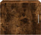vidaXL - Wandkast - 50x42,5x40 - cm - bewerkt - hout - gerookt - eikenkleurig