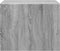 vidaXL - Wandkast - 50x42,5x40 - cm - bewerkt - hout - grijs - sonoma