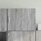 vidaXL - Wandkast - 50x42,5x40 - cm - bewerkt - hout - grijs - sonoma