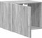 vidaXL - Wandkast - 50x42,5x40 - cm - bewerkt - hout - grijs - sonoma