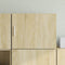 vidaXL - Wandkast - 50x42,5x40 - cm - bewerkt - hout - sonoma - eikenkleurig