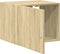 vidaXL - Wandkast - 50x42,5x40 - cm - bewerkt - hout - sonoma - eikenkleurig