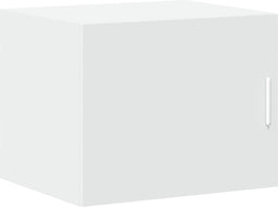 vidaXL - Wandkast - 50x42,5x40 - cm - bewerkt - hout - wit