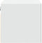 vidaXL - Wandkast - 50x42,5x40 - cm - bewerkt - hout - wit