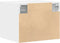 vidaXL - Wandkast - 50x42,5x40 - cm - bewerkt - hout - wit