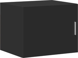 vidaXL - Wandkast - 50x42,5x40 - cm - bewerkt - hout - zwart