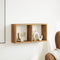 vidaXL - Wandkast - 60x16x30 - cm - bewerkt - hout - artinsanaal - eikenkleurig