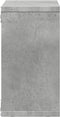 vidaXL - Wandkast - 60x16x30 - cm - bewerkt - hout - betongrijs