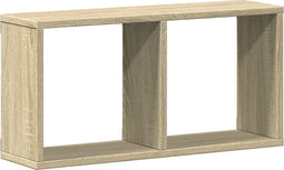 vidaXL - Wandkast - 60x16x30 - cm - bewerkt - hout - sonoma - eikenkleurig