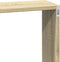 vidaXL - Wandkast - 60x16x30 - cm - bewerkt - hout - sonoma - eikenkleurig