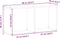 vidaXL - Wandkast - 60x16x30 - cm - bewerkt - hout - sonoma - eikenkleurig