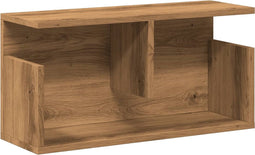 vidaXL - Wandkast - 60x20x30 - cm - bewerkt - hout - artinsanaal - eikenkleurig