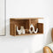 vidaXL - Wandkast - 60x20x30 - cm - bewerkt - hout - artinsanaal - eikenkleurig