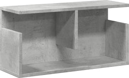 vidaXL - Wandkast - 60x20x30 - cm - bewerkt - hout - betongrijs