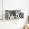 vidaXL - Wandkast - 60x20x30 - cm - bewerkt - hout - betongrijs