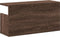 vidaXL - Wandkast - 60x20x30 - cm - bewerkt - hout - bruin - eikenkleurig
