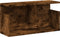 vidaXL - Wandkast - 60x20x30 - cm - bewerkt - hout - gerookt - eikenkleurig