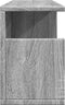 vidaXL - Wandkast - 60x20x30 - cm - bewerkt - hout - grijs - sonoma - eiken