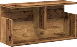 vidaXL - Wandkast - 60x20x30 - cm - bewerkt - hout - oud - houtkleurig