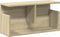 vidaXL - Wandkast - 60x20x30 - cm - bewerkt - hout - sonoma - eikenkleurig