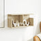 vidaXL - Wandkast - 60x20x30 - cm - bewerkt - hout - sonoma - eikenkleurig