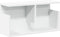vidaXL - Wandkast - 60x20x30 - cm - bewerkt - hout - wit