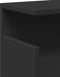 vidaXL - Wandkast - 60x20x30 - cm - bewerkt - hout - zwart