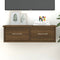 vidaXL - Wandkast - 60x26x18,5 - cm - bewerkt - hout - bruin - eikenkleur