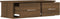 vidaXL - Wandkast - 60x26x18,5 - cm - bewerkt - hout - bruin - eikenkleur