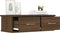 vidaXL - Wandkast - 60x26x18,5 - cm - bewerkt - hout - bruin - eikenkleur