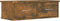 vidaXL - Wandkast - 60x26x18,5 - cm - bewerkt - hout - gerookt - eikenkleurig