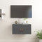 vidaXL - Wandkast - 60x30x30 - cm - massief - grenenhout - grijs