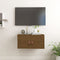 vidaXL - Wandkast - 60x30x30 - cm - massief - grenenhout - honingbruin