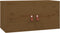 vidaXL - Wandkast - 60x30x30 - cm - massief - grenenhout - honingbruin