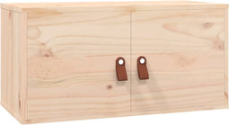 vidaXL - Wandkast - 60x30x30 - cm - massief - grenenhout
